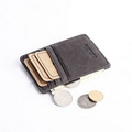 Leather Wallet Card Holder